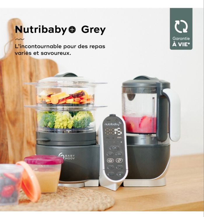 Babymoov Nutribaby Robot Cuiseur Bébé Multifonctions 6 en 1 - photo numéro 9