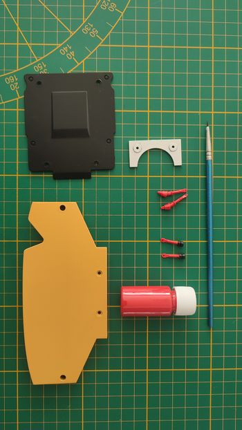 Pièce détachée du fascicule numéro 109 n°109 Citroën C4 Wrc 2008 Sebastien Loeb Altaya #E43