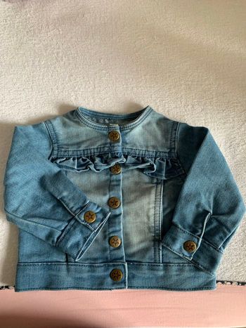 Veste en jean bébé fille