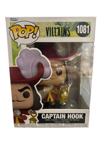 Figurine Funko Pop Disney Villains Peter Pan Captain Hook 1081 neuf