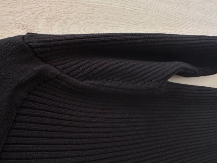 Pull maille col montant noir La Redoute taille 36 NEUF - photo numéro 6