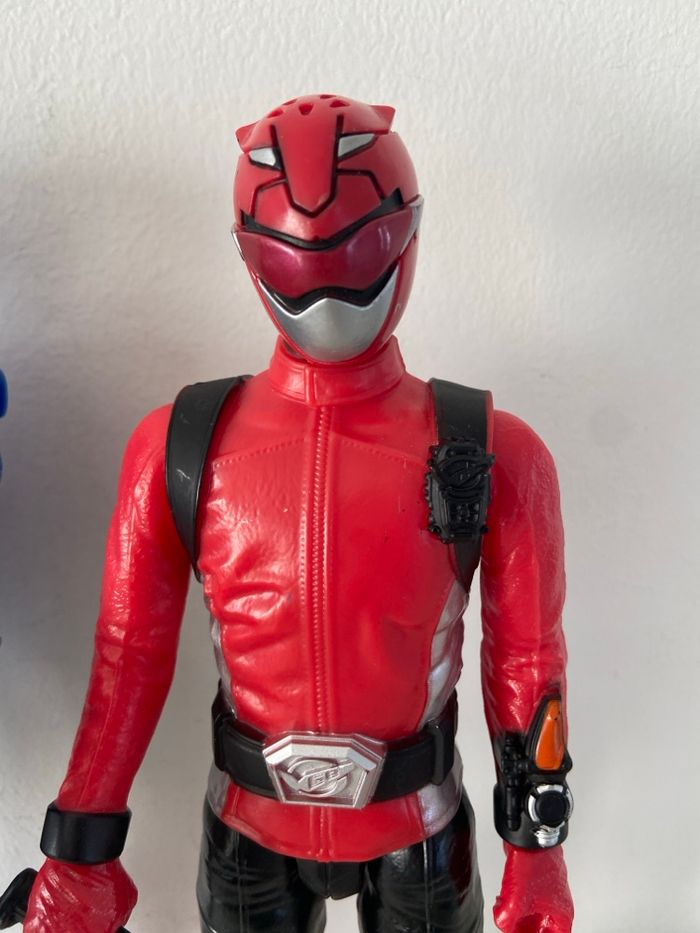 Lot 3 Figurines Power Rangers Beast Morphers - Hasbro - photo numéro 2