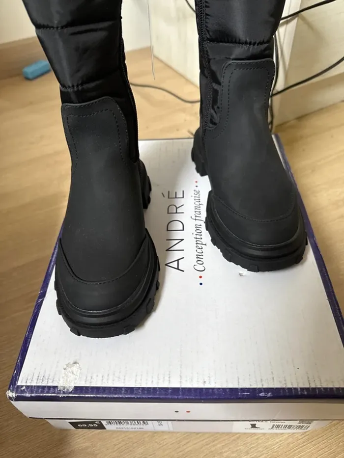 Magnifiques bottes André neuves avec étiquette pointure 28 - photo numéro 5