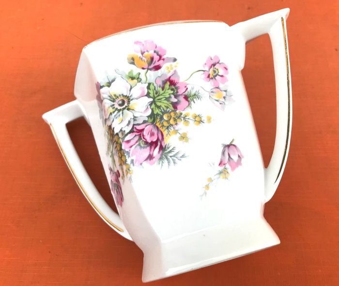 Ancien sucrier Porcelaine  Importé de Jean-Marie Tchécoslovaquie - photo numéro 5