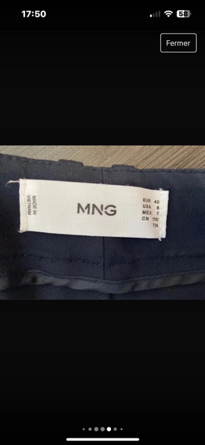 Pantalon à pinces mango - photo numéro 5