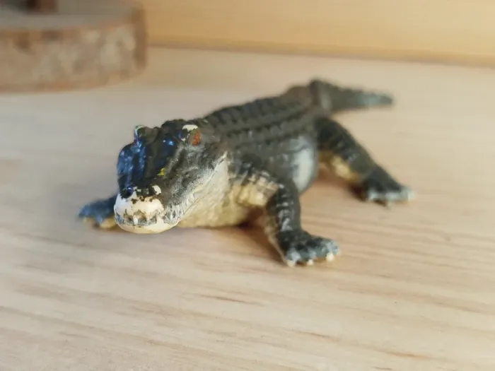 Schleich crocodile Alligator Figurine animal de la savane