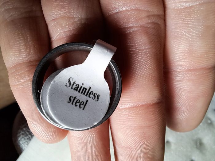 Bague acier inoxydable Granuleuse - photo numéro 5