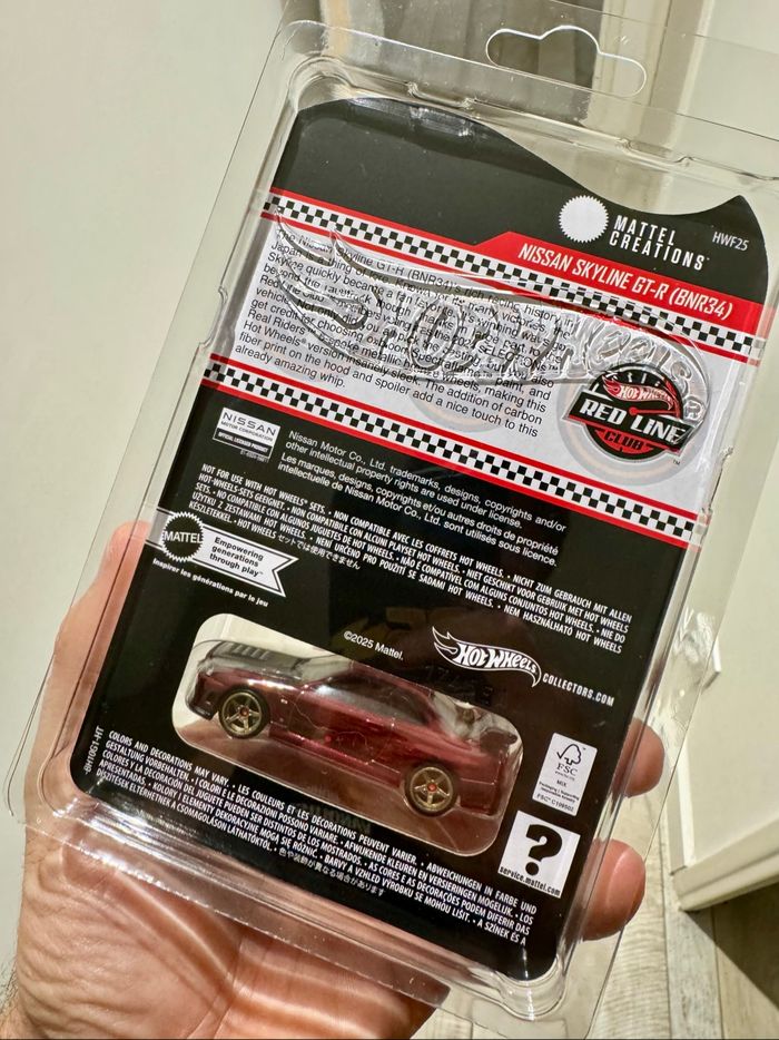 [NEUF] Hot Wheels Nissan Skyline GT-R (BNR34) - photo numéro 4