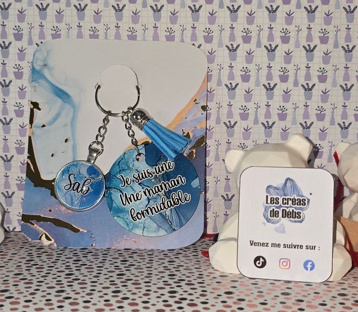 Porte clé fêtes des mères