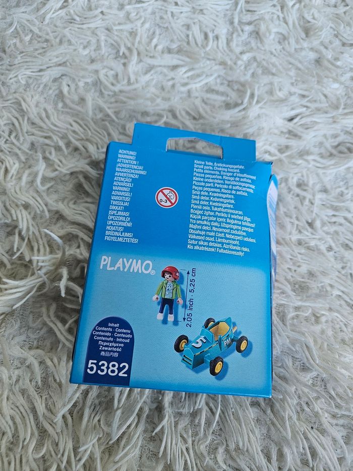 Jouet - jeux de construction playmobil 5382 enfant et kart - Neuf - photo numéro 2