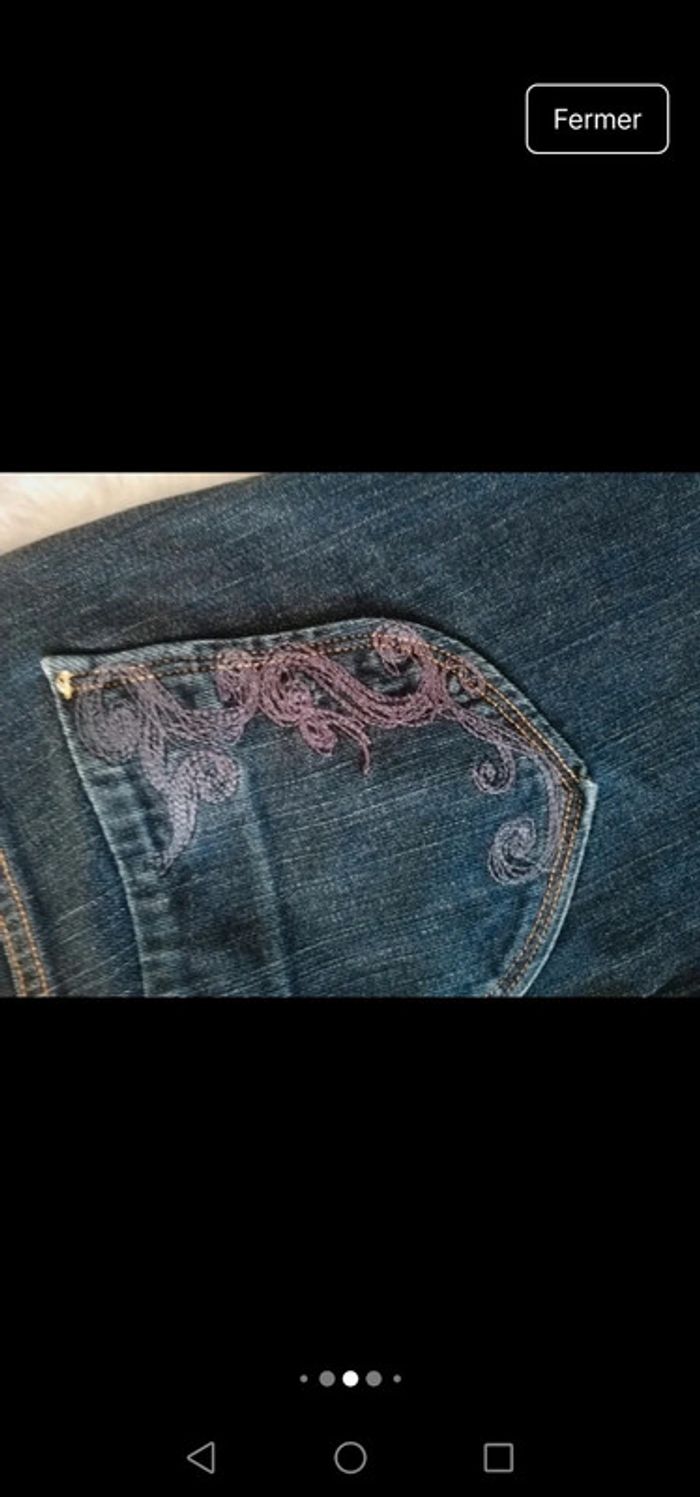 Jeans vintage à motif replay - photo numéro 4
