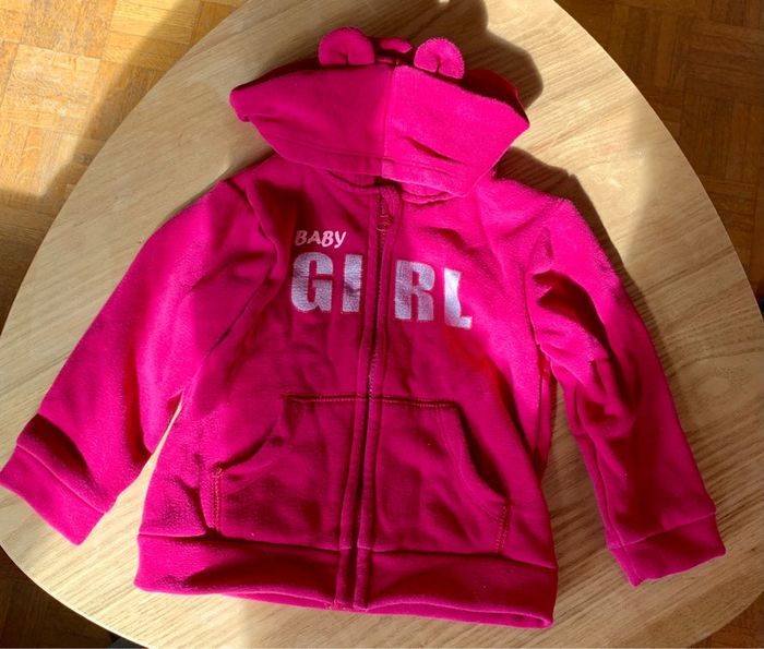 Gilet a zip 24 mois fille Tisaia