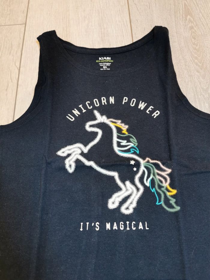 Débardeur licorne Kiabi - photo numéro 2