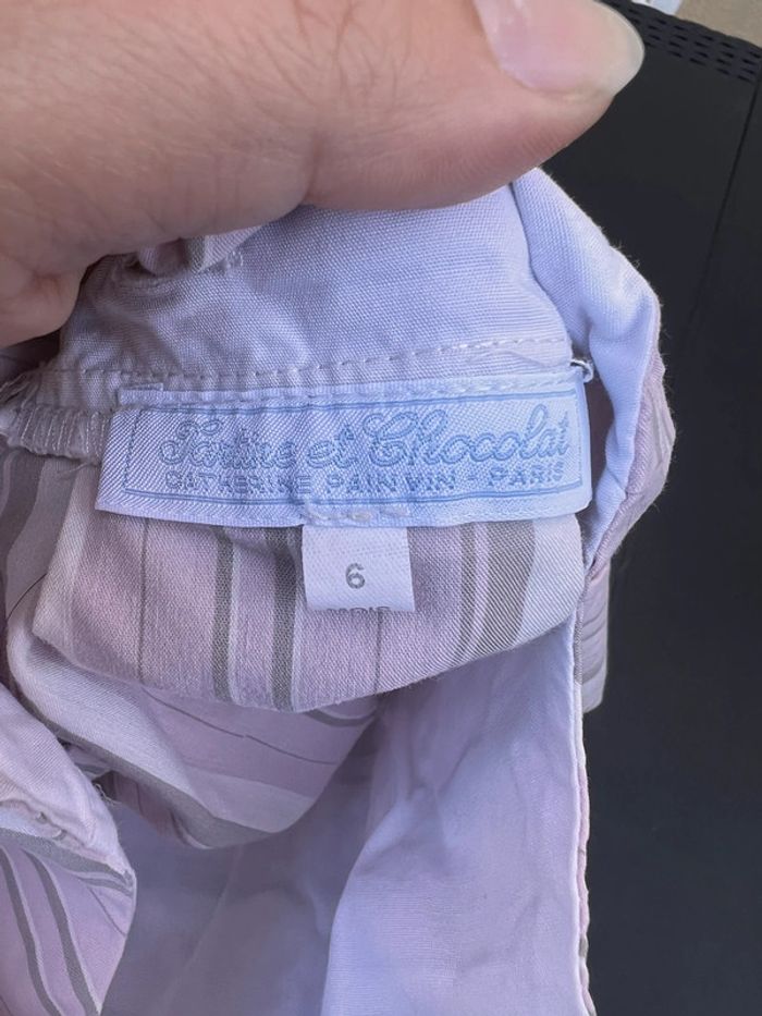 Robe, tartine et chocolat, taille six mois - photo numéro 3