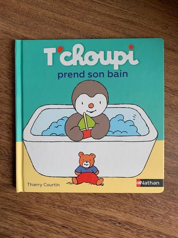 T'choupi prend son bain - Thierry Courtin - Nathan