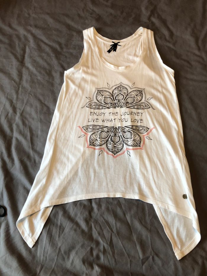 Tee-shirt asymétrique / débardeur sans manches - Firefly - XS - neuf jamais porté