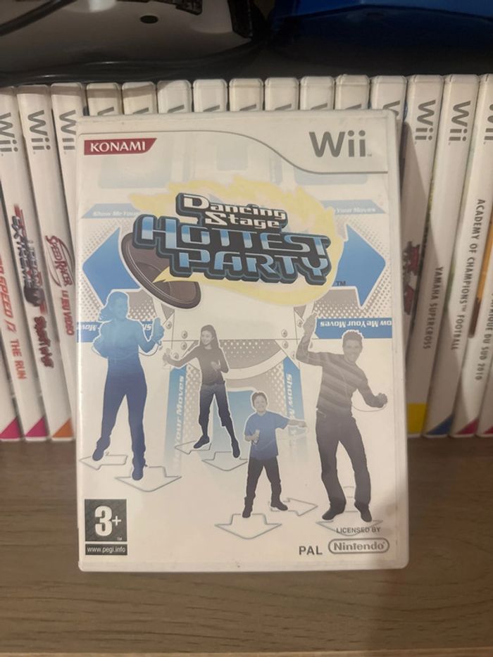Dancing stage hottest party jeu Wii