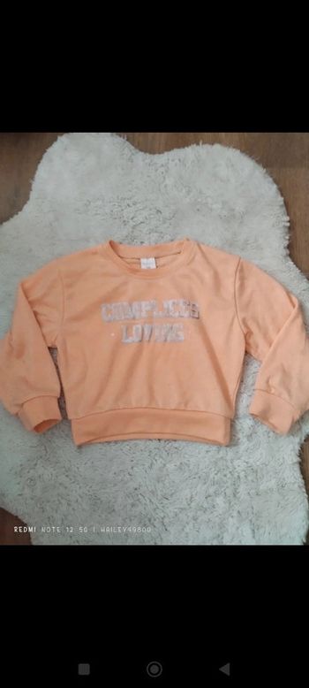Sweat court Complices taille 4 ans