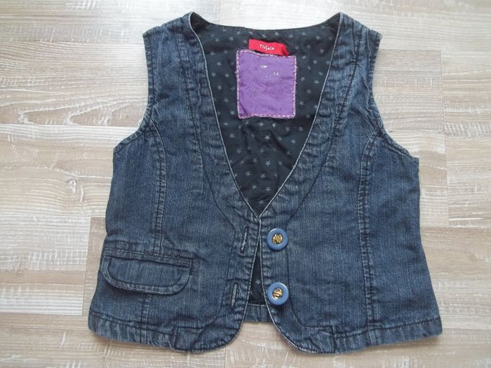 Veste barmaid jean Tissaïa 6 ans/114 cm