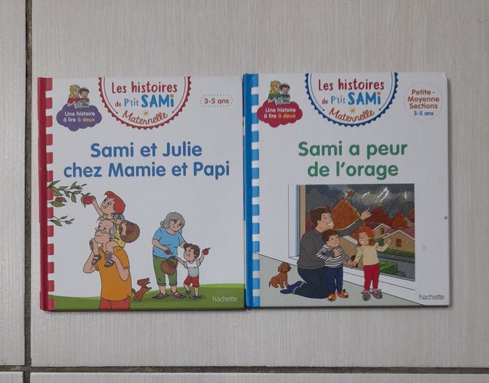 Les histoires de p'tit Sami
Très bon état 
2€ pièce