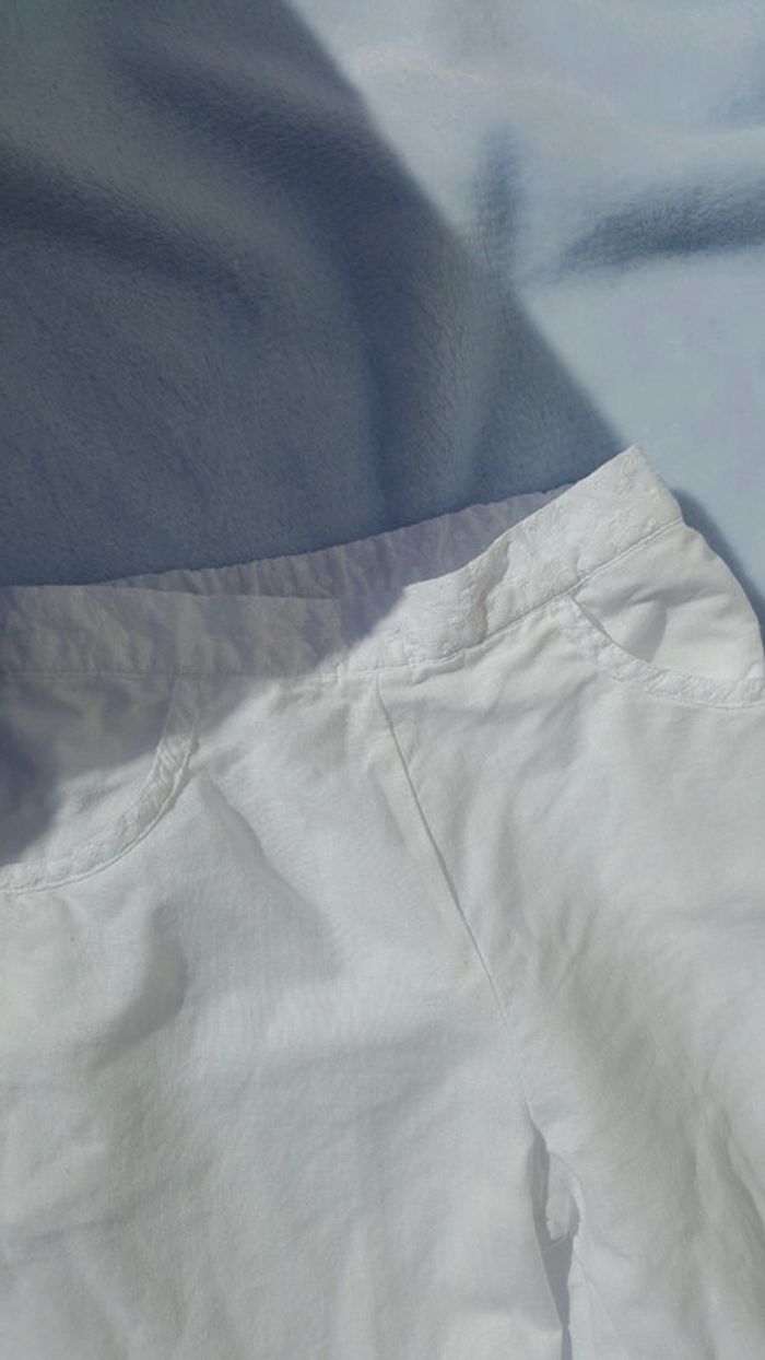 Pantacourt blanc Sergent Major 6 ans - photo numéro 4