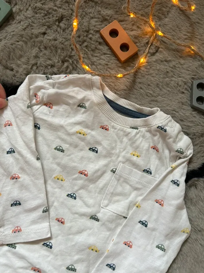 Tee shirt manche longue bébé - photo numéro 2