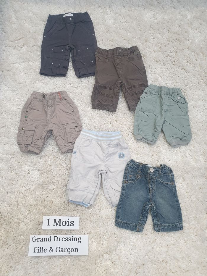 Lot vêtements bébé garçon 1 mois Kitchoun petit Kimbaloo - photo numéro 3