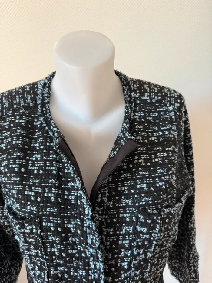 Veste effet tweed en très bon état taille 38/30 anany - photo numéro 3
