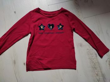 T-shirt manches longues Gémo "VIP" T.4