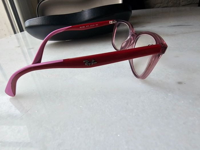 Lunette de vue Ray ban rose enfant - photo numéro 8