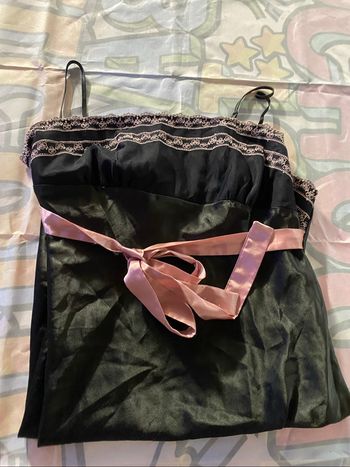 Nuisette noir avec ruban 🎀 grande taille taille unique