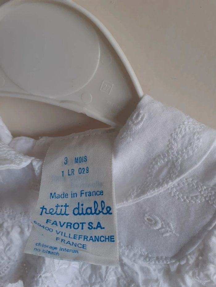 Robe dentelle 3 mois française - photo numéro 3