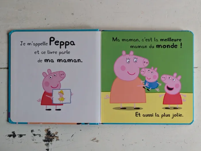 Lot de 2 livres Peppa Pig - Mon papa & Ma maman - photo numéro 5