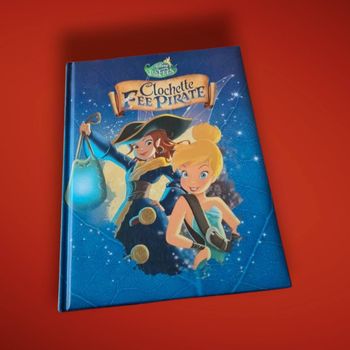 livre matelassé Disney Clochette Fée pirate