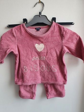 Pyjama 2 pièces fille 18 mois