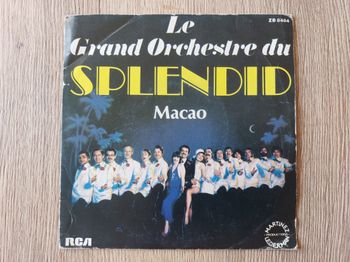 Disque vinyle 45 tours Le Grand Orchestre du Splendid Macao