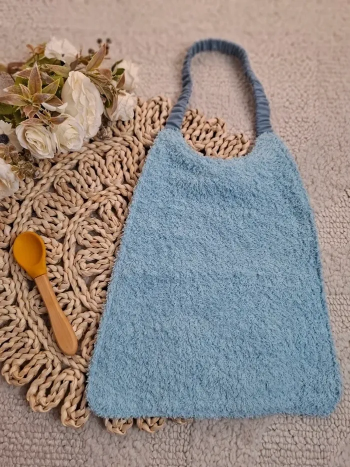 Bavoir élastiqué motifs renards 2 - photo numéro 2