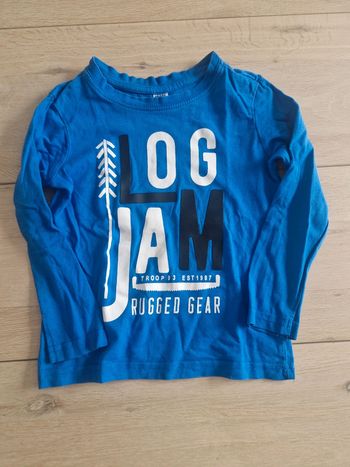 T-shirt manche longue garçon 4 ans