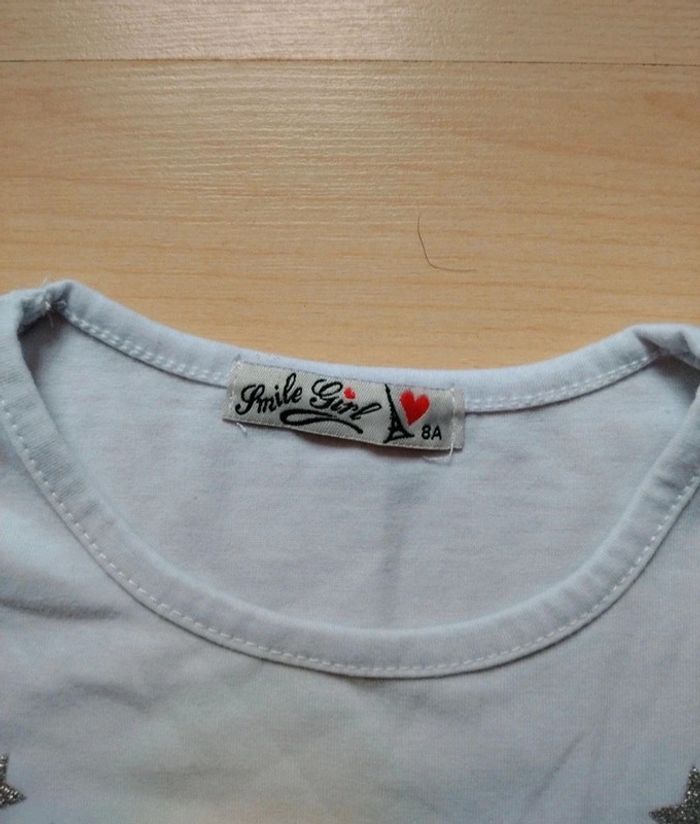 Joli t-shirt courtes manches taille 8 ans - photo numéro 4