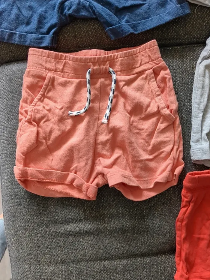 Lot de 7 shorts bébé garçon 74 cm - photo numéro 6
