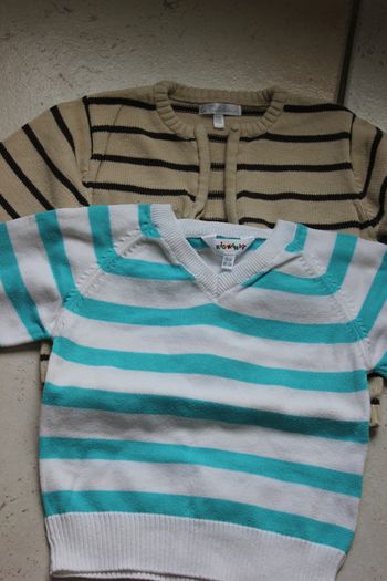 Lot 1 pull + 1 gilet