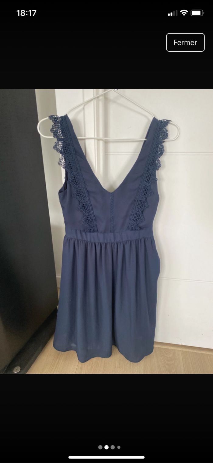 Robe bleue habillée - photo numéro 2