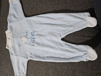 Pyjama hiver 3 mois barbouillage