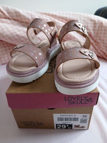 Sandales rose