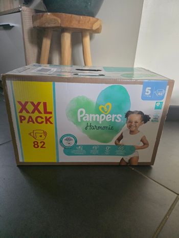 Pampers harmonie  taille 5