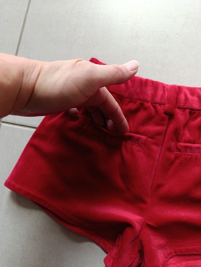 Short velours 4 ans - photo numéro 5