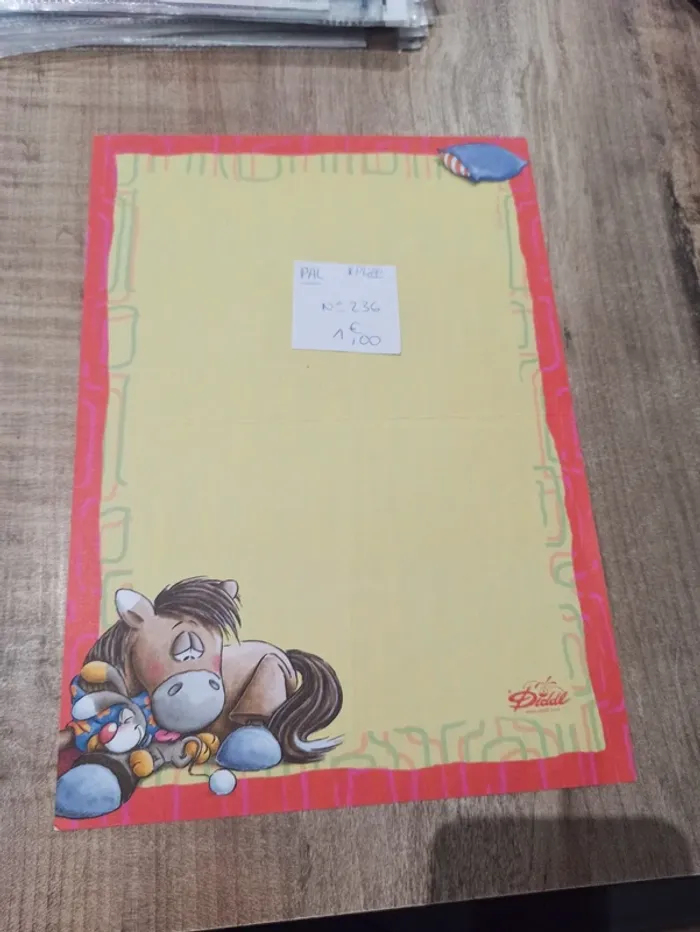 Papier à lettre Diddl 236 1,00€