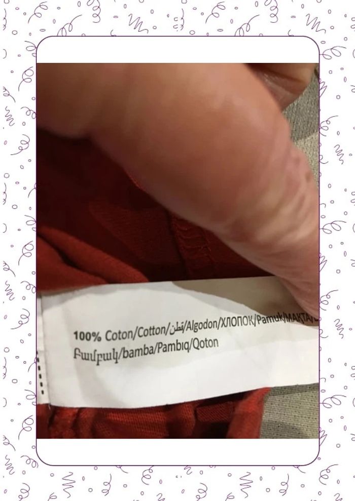 T-shirt col roulé rouge tape à l’œil - photo numéro 4