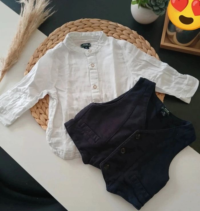 Ensemble cérémonie Taille 9 mois🌿🦁 - photo numéro 2