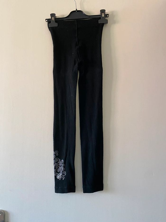 Leggings chauds avec motif Taille M